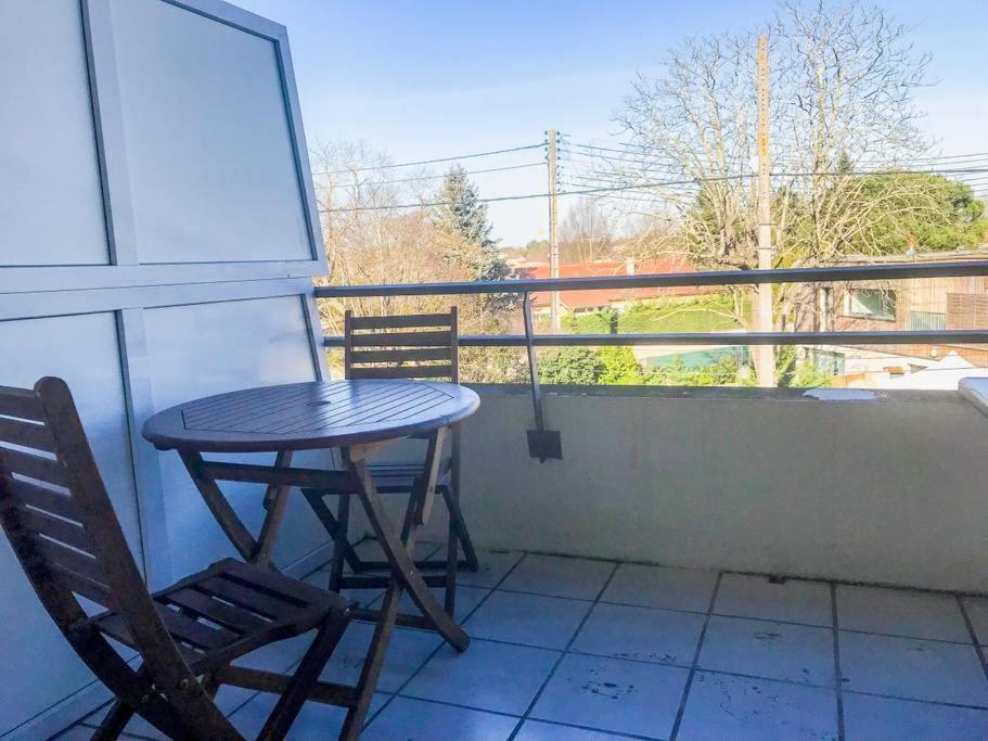 Studio Santa Monica - Climatise - Piscine - Parking Toulouse Eksteriør bilde